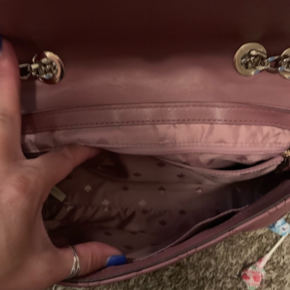 Kate Spade New York quilted handbag/chain strap - Picture 3 of 3